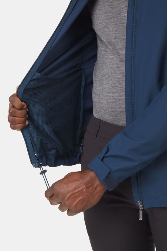 Vaude Se Tamina Hoody Softshell Jas Navy Blue