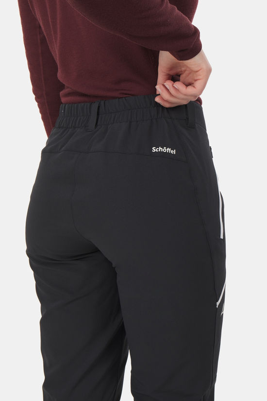 Schöffel Ascona Warm Pants Softshell Broek Dames black