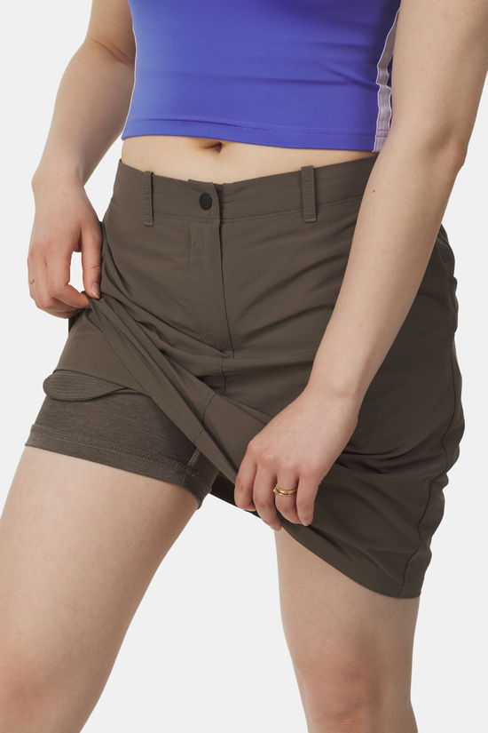 Jack Wolfskin Tihama Skort Broekrok Dames Taupe