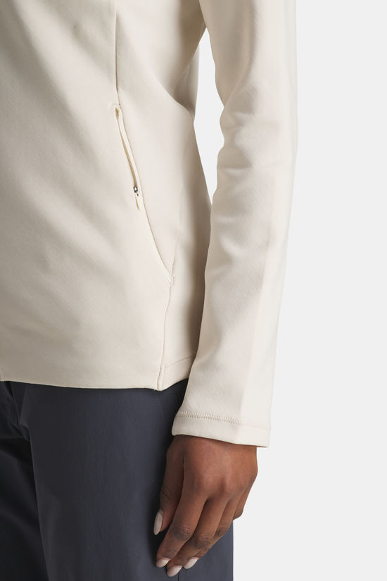 Jack Wolfskin Astrotrail FZ Fleecevest Dames Beige