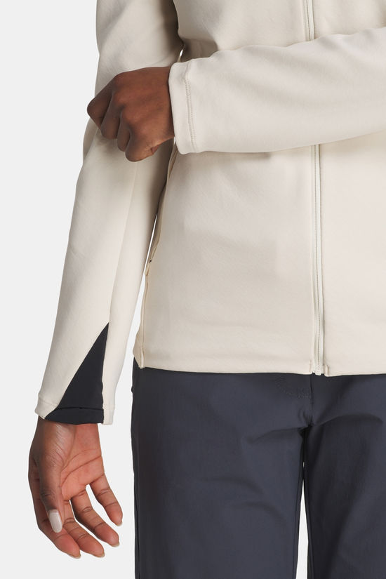 Jack Wolfskin Astrotrail FZ Fleecevest Dames Beige