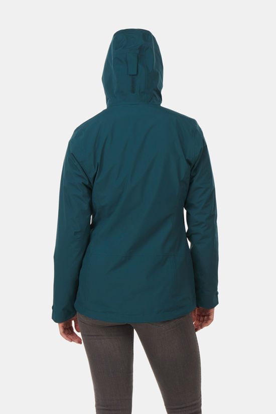 Jack Wolfskin Moonrise 3-In-1 Jas Dames dark green