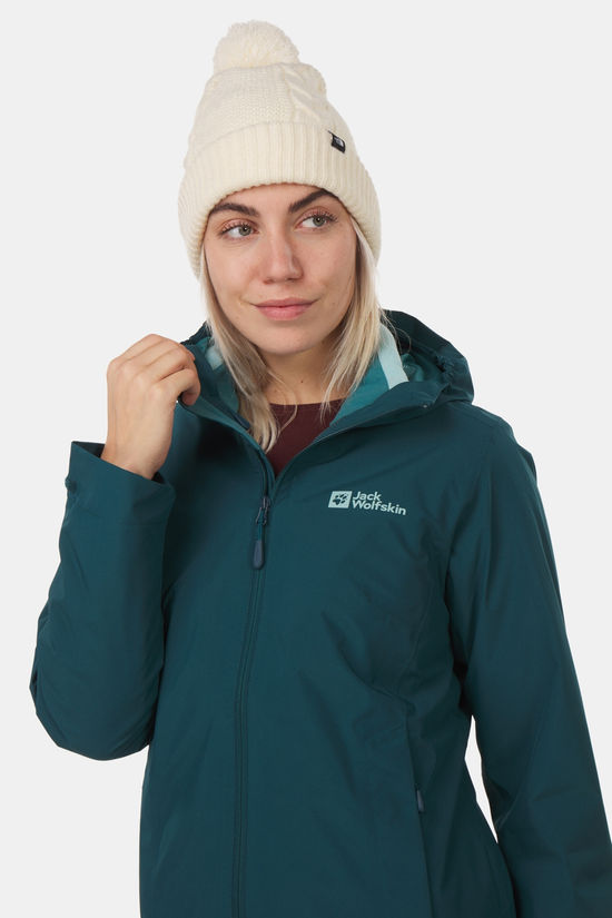 Jack Wolfskin Moonrise 3-In-1 Jas Dames dark green