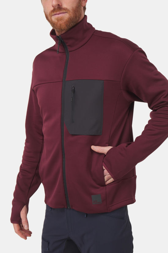 Jack Wolfskin Bike Commute Fleecevest dark brown