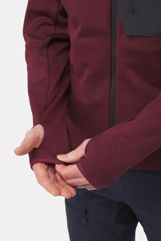 Jack Wolfskin Bike Commute Fleecevest dark brown