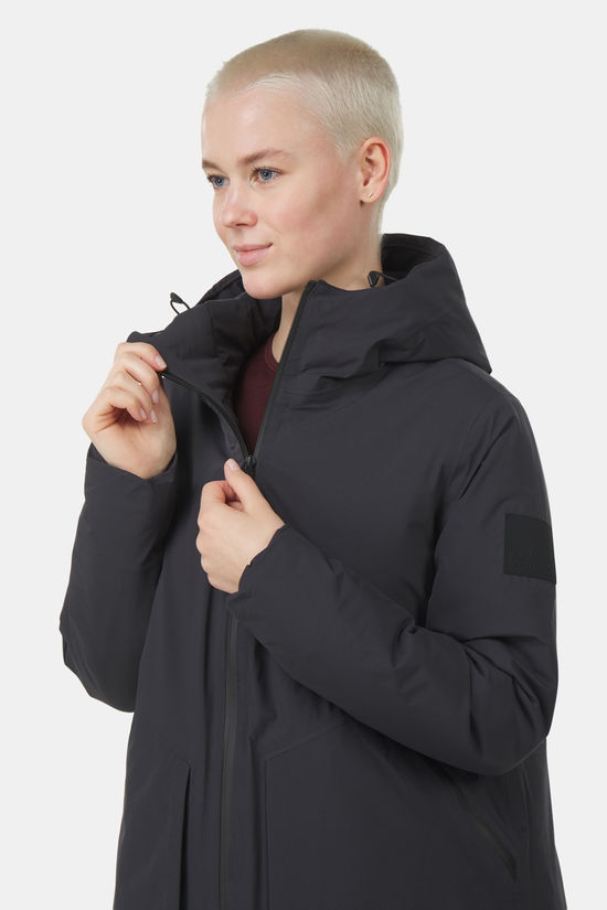 Jack Wolfskin Luisenplatz Winterjas Dames dark grey