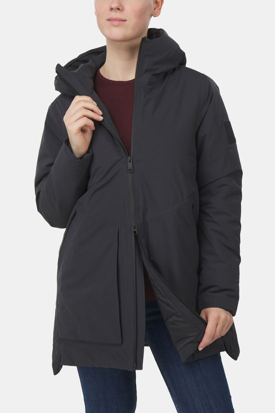 Jack Wolfskin Luisenplatz Winterjas Dames dark grey