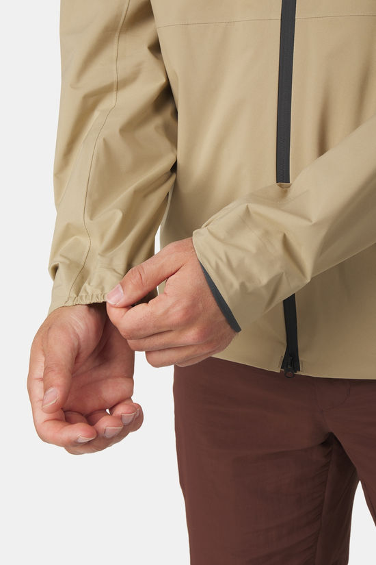 Jack Wolfskin Bike Commute 2.5L Hardshell Jas Sand Brown