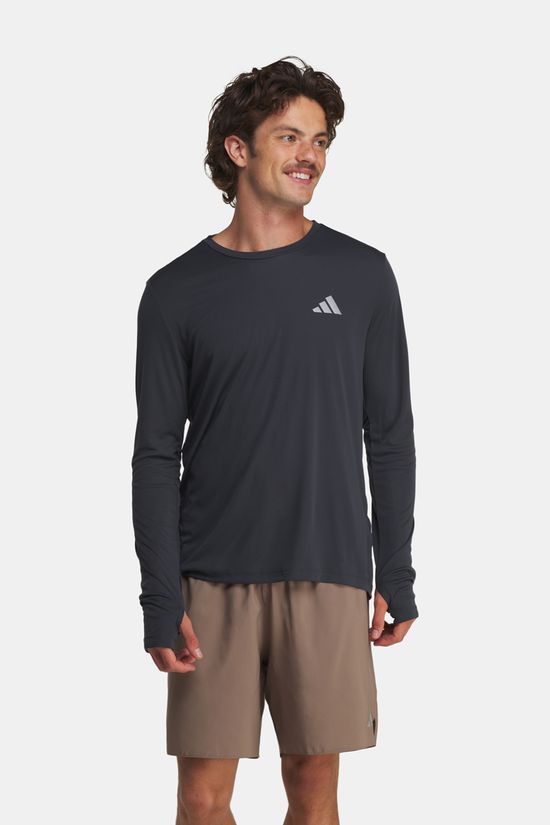 adidas adi365 Running Essentials LS Shirt Heren dark grey