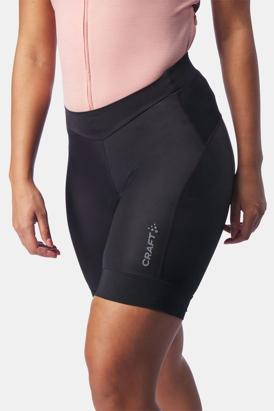 Craft Rise Broek Dames black