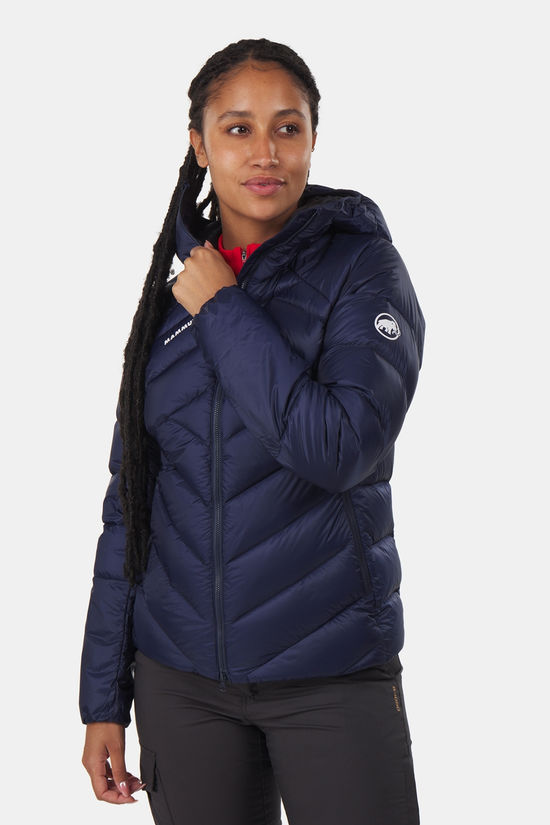 Mammut Taiss Hooded Donsjas Dames Navy Blue/Black