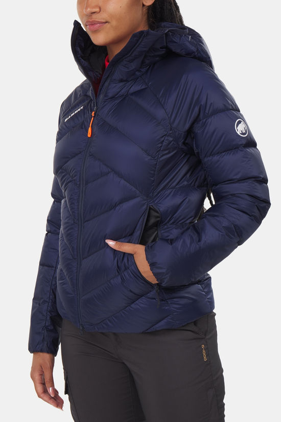 Mammut Taiss Hooded Donsjas Dames Navy Blue/Black