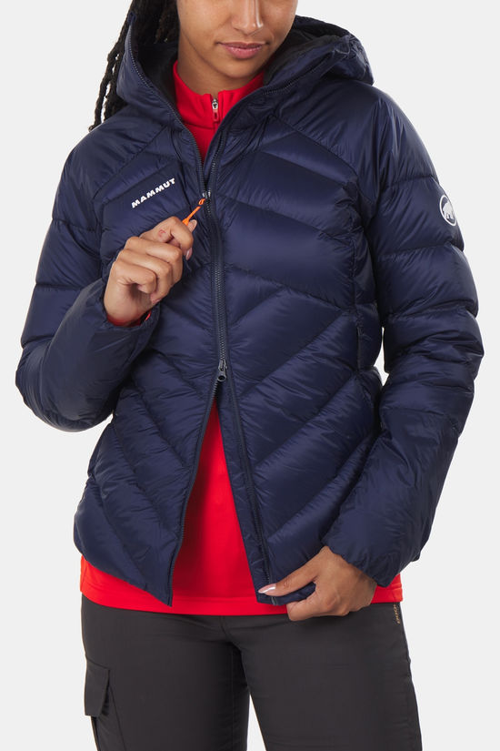 Mammut Taiss Hooded Donsjas Dames Navy Blue/Black