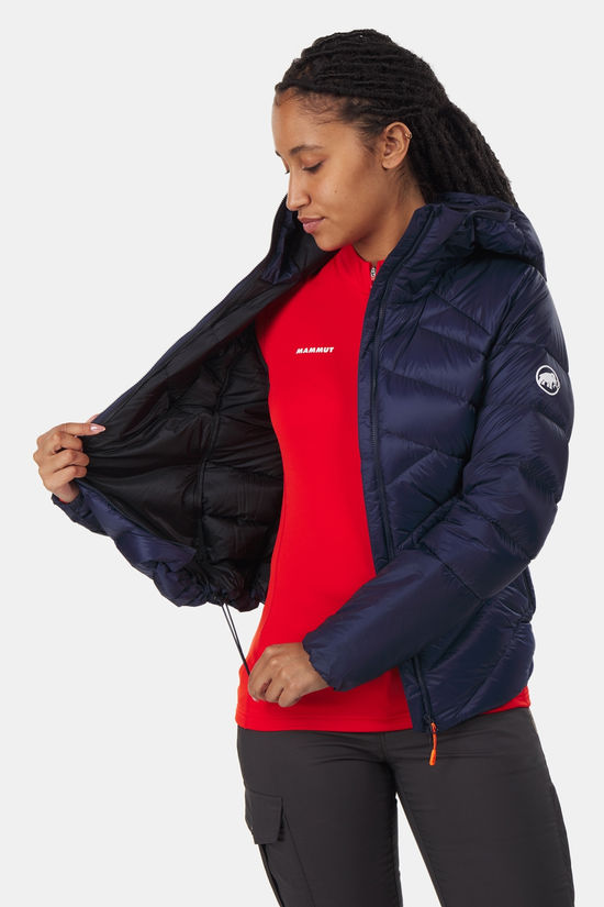 Mammut Taiss Hooded Donsjas Dames Navy Blue/Black