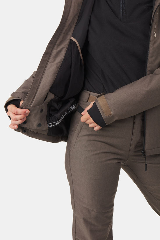 O'Neill Star Melange Regular Snow Pants Skibroek Dames brown
