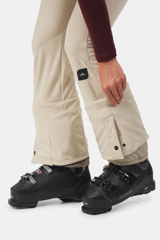 O'Neill Blessed Softshell Hybrid Skinny Skibroek Dames off white