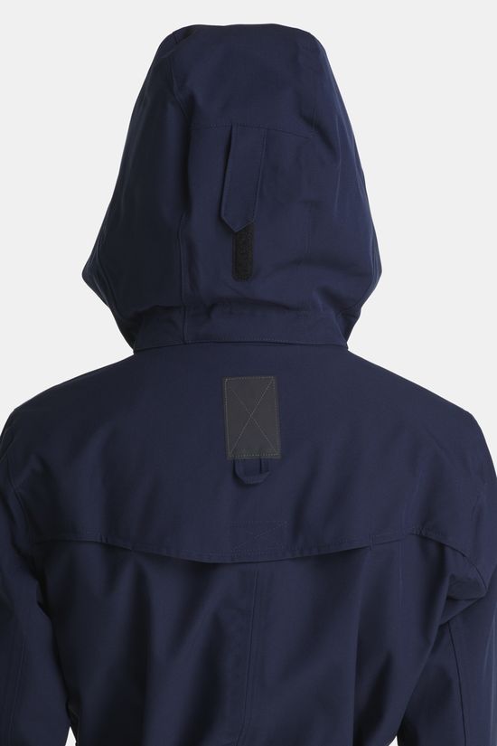 agu Urban Outdoor Trenchcoat Long Dames Navy Blue