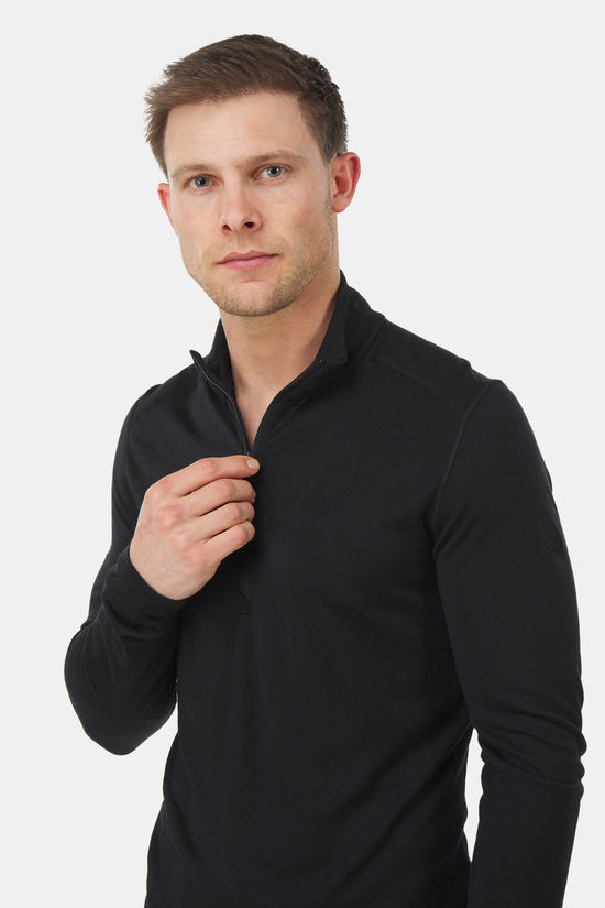 icebreaker 200 Oasis LS Half Zip black
