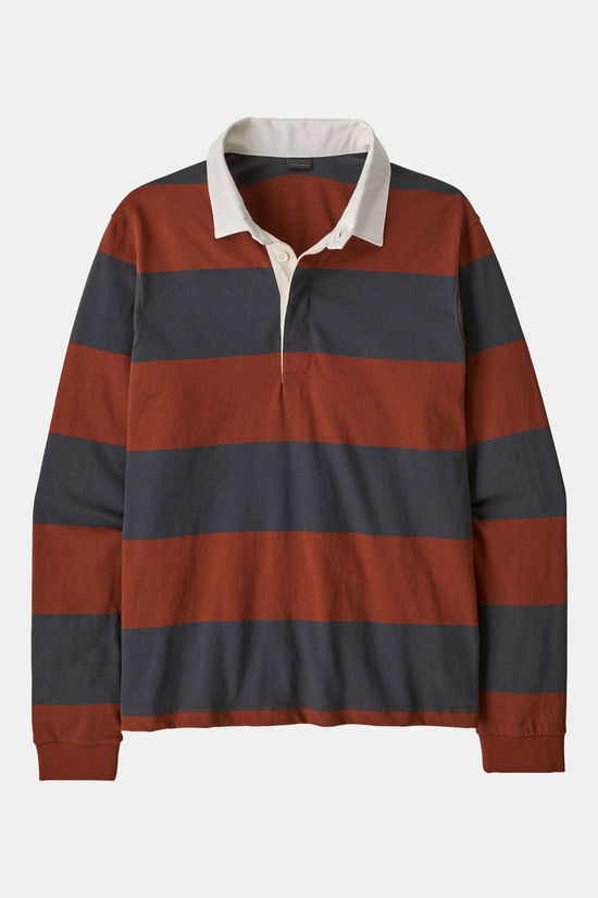 Patagonia Rugby Longsleeve Shirt Rust/Stripes