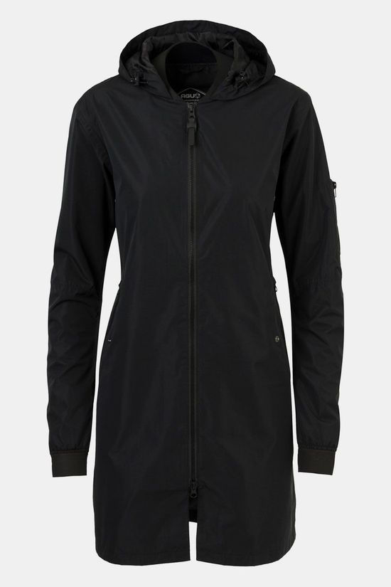 AGU Urban Outdoor Long Bomber Jacket Dames black