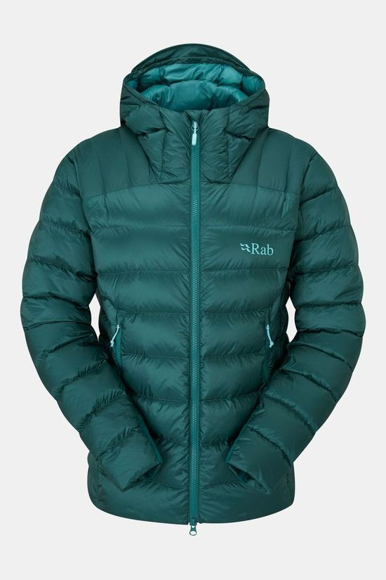 Rab Electron Pro Donsjas Dames dark green