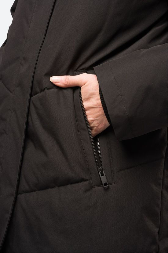 Elvine Naemi Gevoerde Parka Dames black