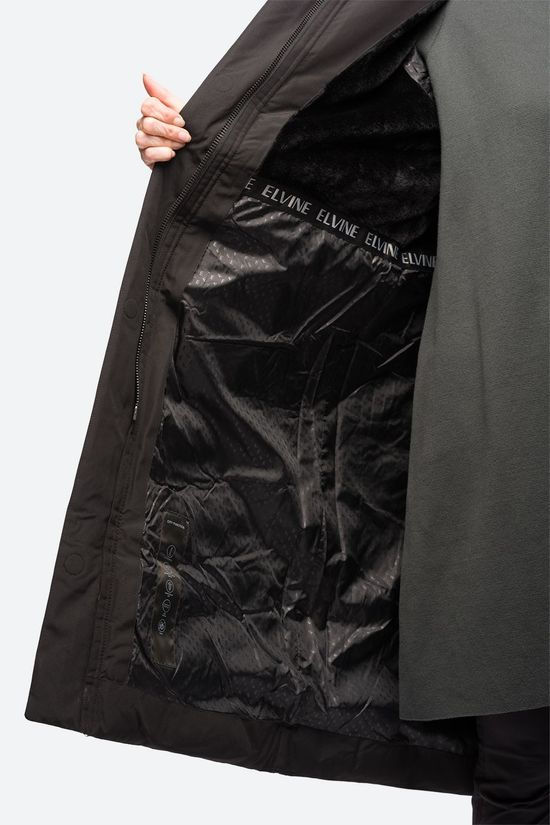 Elvine Naemi Gevoerde Parka Dames black