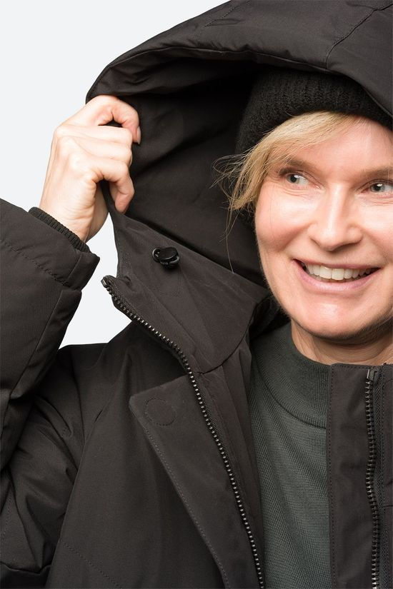 Elvine Naemi Gevoerde Parka Dames black