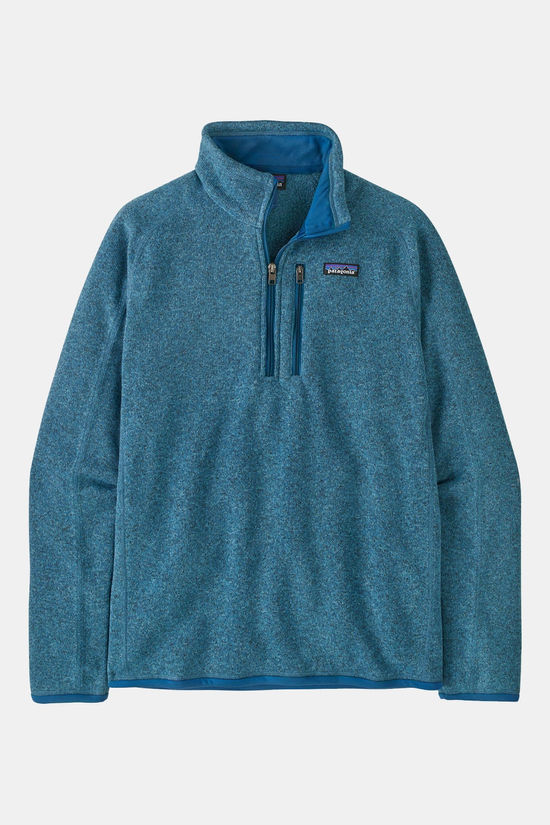 Patagonia Better Sweater 1/4 Zip Fleecetrui mid blue