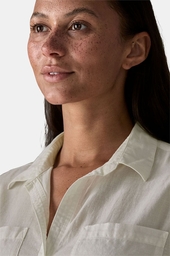 Patagonia A/C Buttondown Shirt Dames white