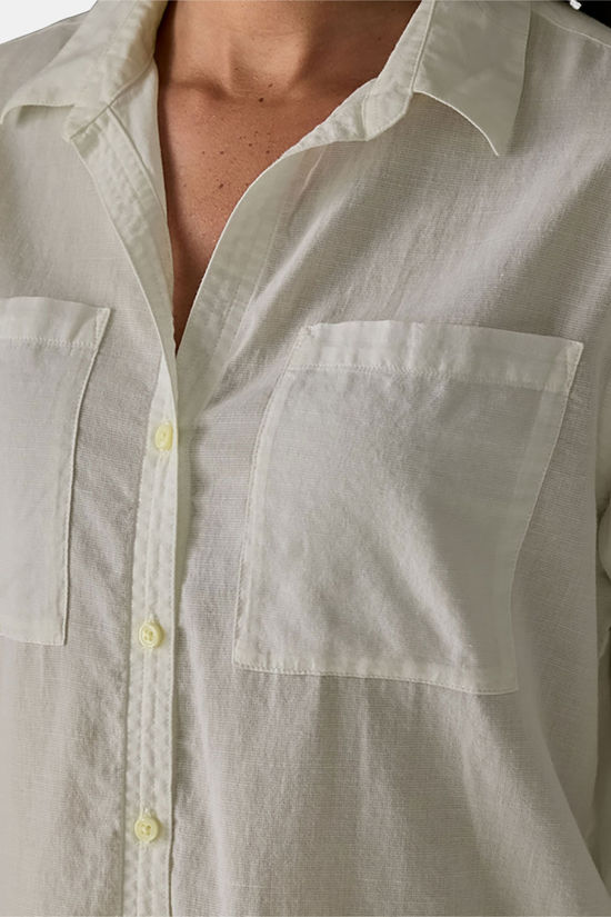 Patagonia A/C Buttondown Shirt Dames white