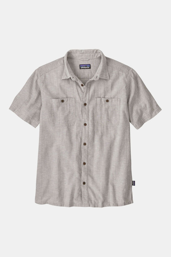 Patagonia Back Step Shirt Mid Grey/Checks