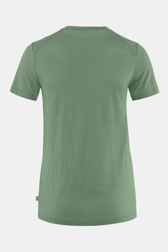 Fjällräven Abisko Wool Ss W Patina Green