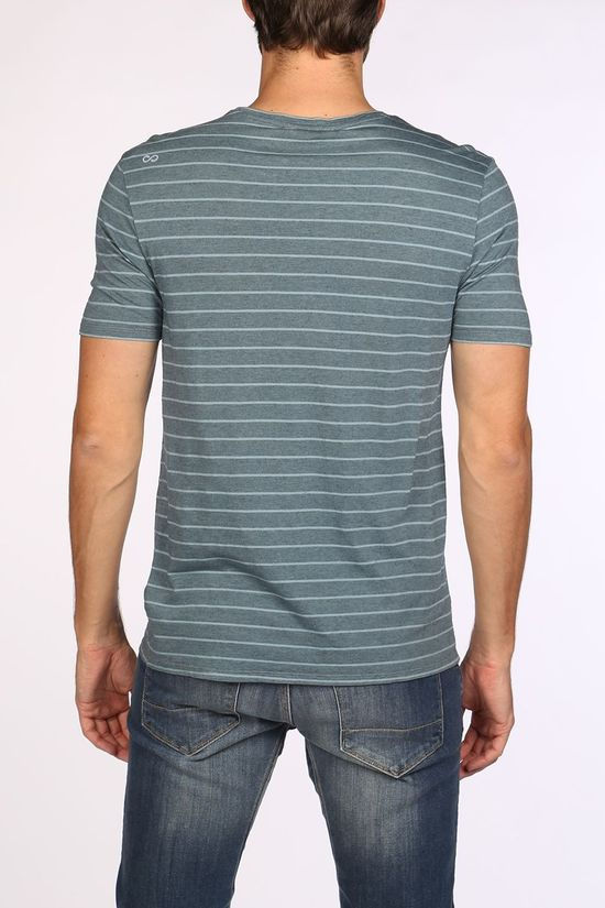 Blue Loop Originals Stripe Pocket Shirt light blue/light grey