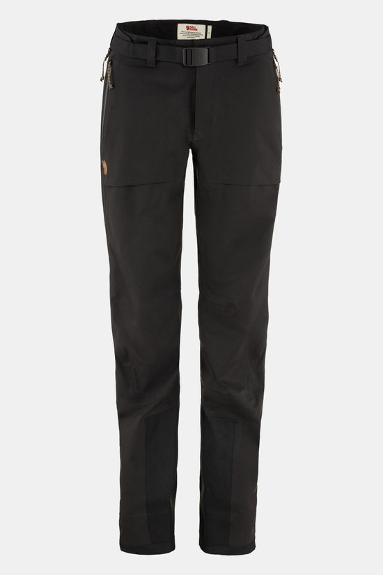 Fjällräven Eco-shell Broek Dames black