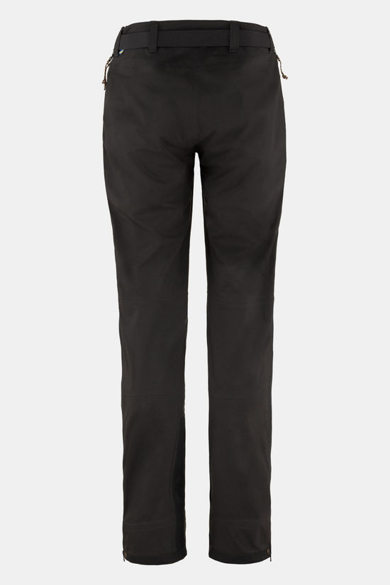 Fjällräven Eco-shell Broek Dames black