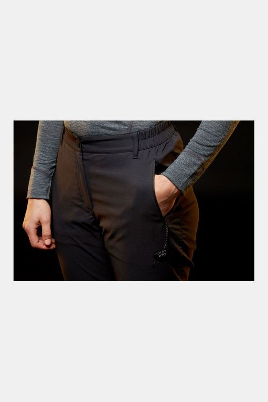 Sprayway All Day W Rainpant Short Dames black