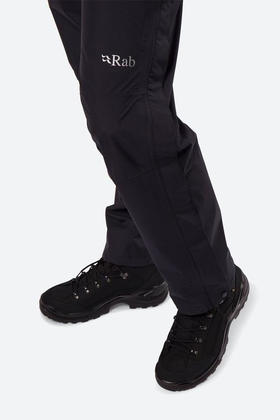 Rab Downpour Eco Regenbroek Full Zip black