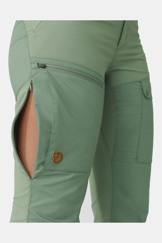 Fjällräven Abisko Midsummer Trs W Reg Jade Green-Patina Green