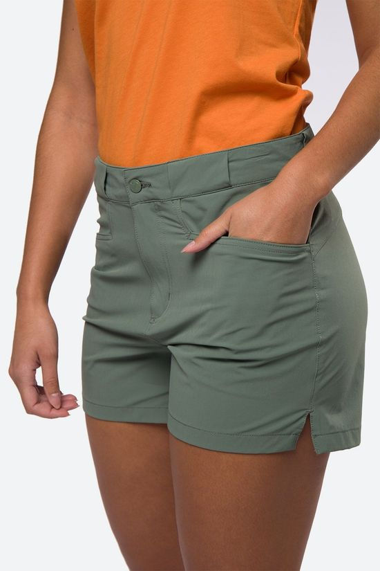 Fjällräven High Coast Lite Korte Broek Dames Patina Green