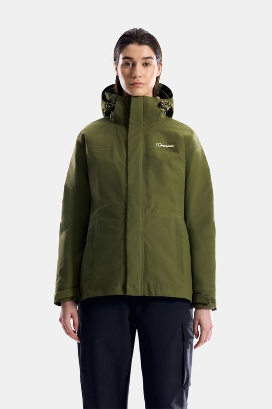 Berghaus Hillwalker 2.0 Gemini HL 3in1 Jas Dames Groen