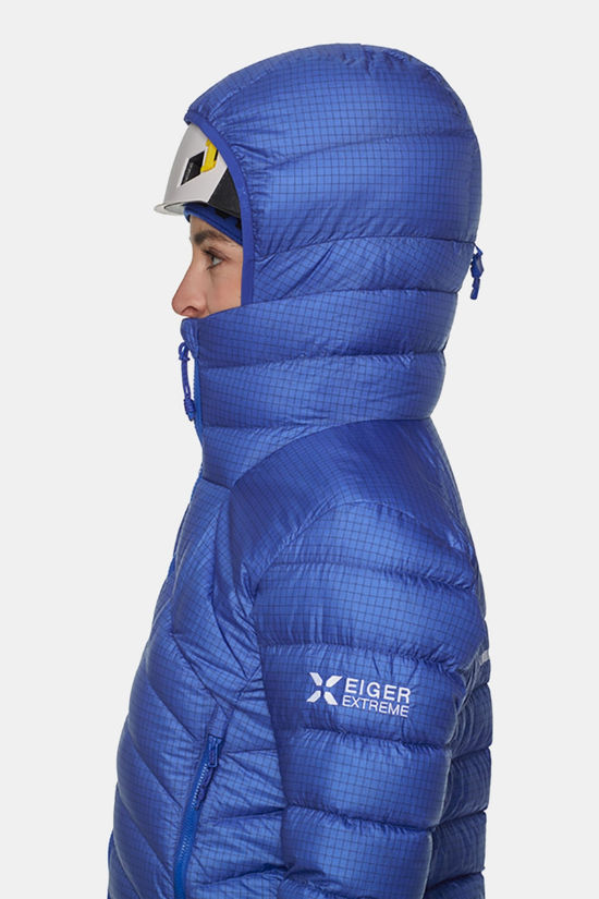 Mammut Nordwand Light Down IN Hooded Donsjas Dames blue