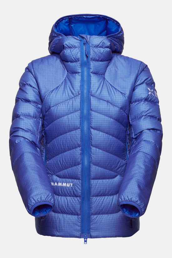 Mammut Nordwand Light Down IN Hooded Donsjas Dames blue