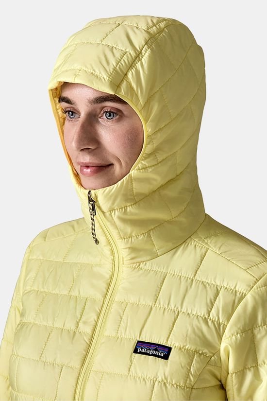 Patagonia Nano Puff Hoody Isolatiejas Dames Light Green/Light Green