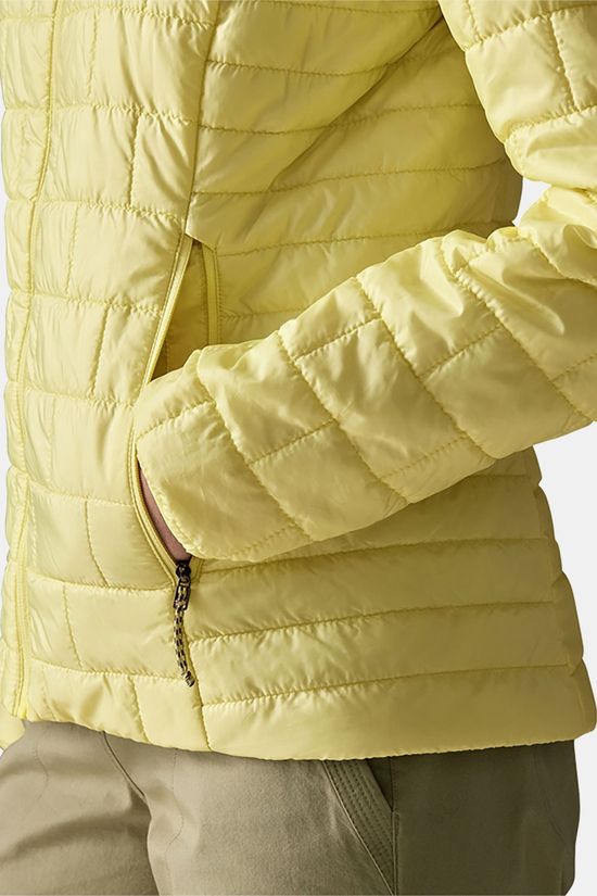 Patagonia Nano Puff Hoody Isolatiejas Dames Light Green/Light Green