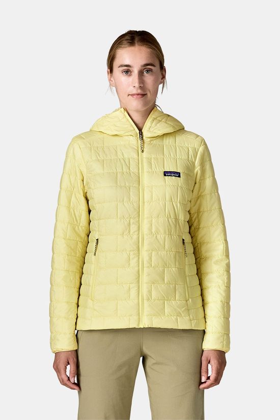 Patagonia Nano Puff Hoody Isolatiejas Dames Light Green/Light Green