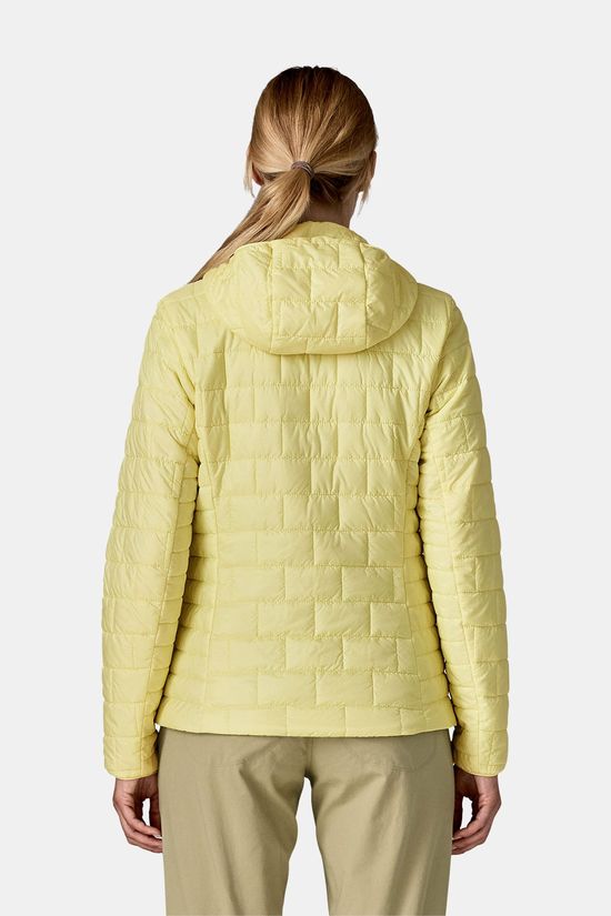 Patagonia Nano Puff Hoody Isolatiejas Dames Light Green/Light Green