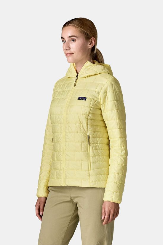 Patagonia Nano Puff Hoody Isolatiejas Dames Light Green/Light Green