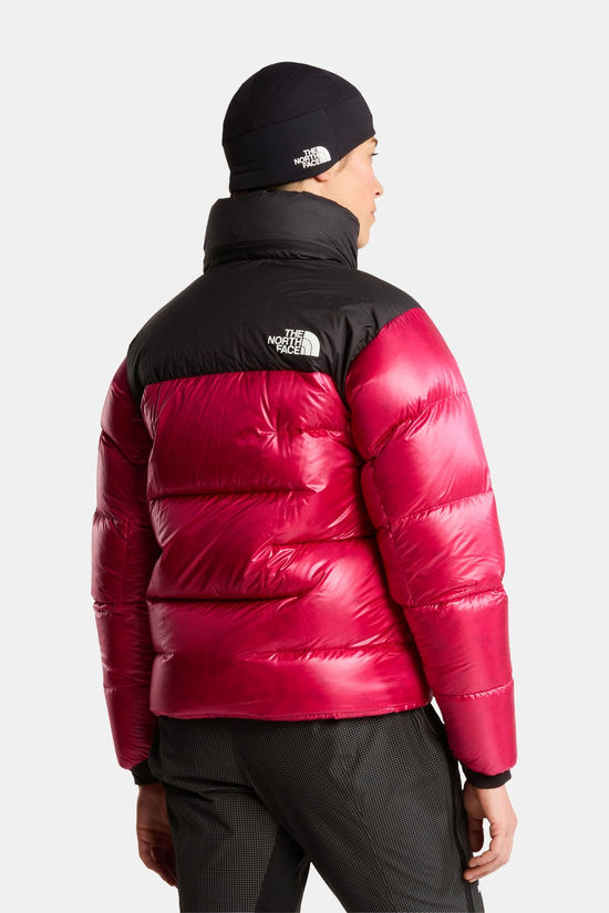 The North Face Summit Nuptse Donsjas Dames black/mid red