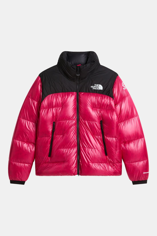 The North Face Summit Nuptse Donsjas Dames black/mid red